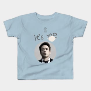 It's Me, Robert Downey Jr behind the mask Kids T-Shirt